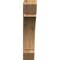 Ekena Millwork Thorton Slat Rough Sawn Bracket, Western Red Cedar, 4"W x 20"D x 20"H BKT04X20X20THR06RWR - alternate 3